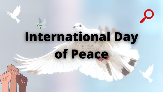 The theme for the International Day of Peace 2021 is “Recovering better for an equitable and sustainable world.” World Peace Day 2021