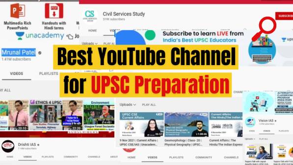 Best YouTube Channel for UPSC preparation