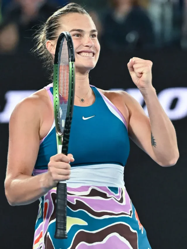 Belarusian fifth seed roars back to win 4-6, 6-3, 6-4