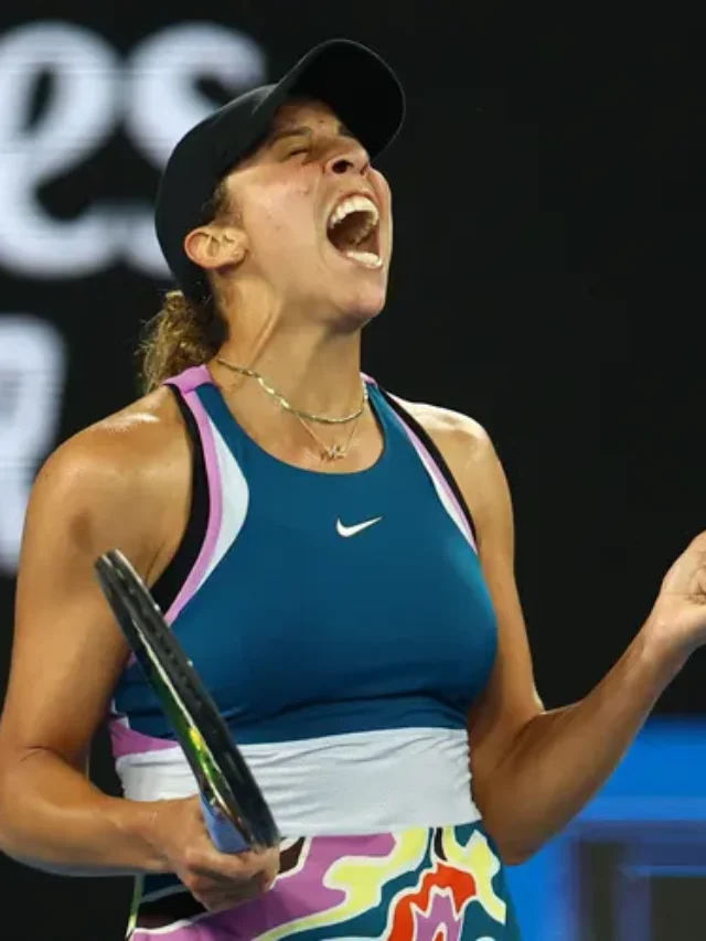 Madison Keys beats Anna Blinkova 6-4, 3-6, 6-2!