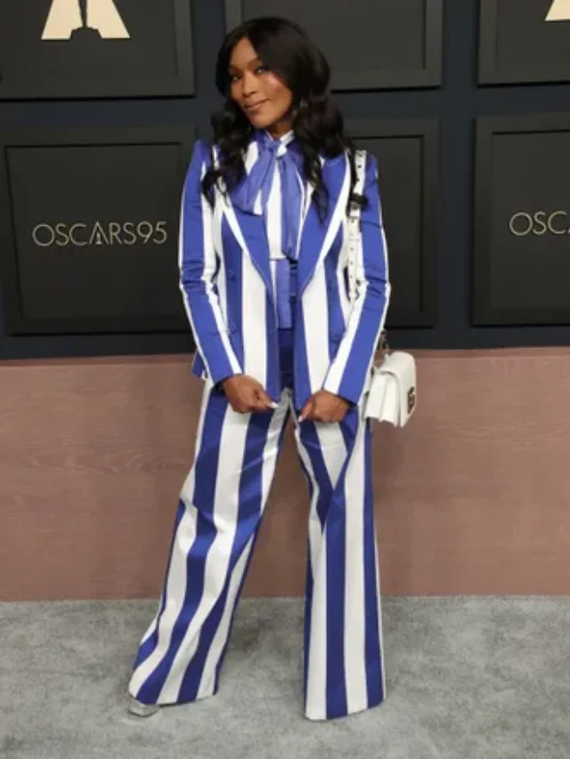 Angela Bassett nominated for her role as Queen Ramonda in "Black Panther: Wakanda Forever," turned out on the red carpet.